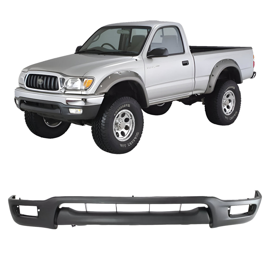 Front Lower Valance Primed Black Plastic For 2001-2004 Toyota Tacoma