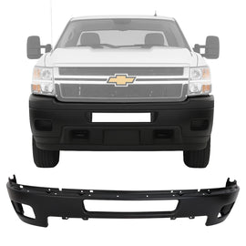 2011-2014 Chevrolet Silverado 2500HD 3500HD Front Bumper Primed Steel | OEM Fit