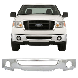2006-2008 Ford F-150 Front Bumper Chrome Steel | OEM Fit