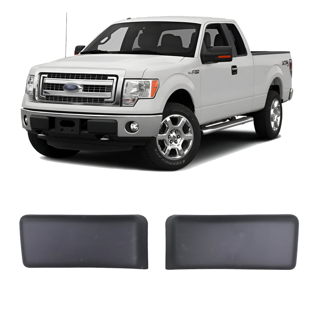 Front Bumper Trim Textured Black Plastic For 2009-2014 Ford F-150