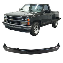 1988–2002 GMC Chevrolet C1500 C2500 C3500 K1500 K2500 K3500 Front Bumper Black Steel Kit | OEM Fit