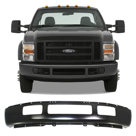 2005-2007 Ford F-450 F-550 Super Duty Front Bumper Primed Steel | OEM Fit