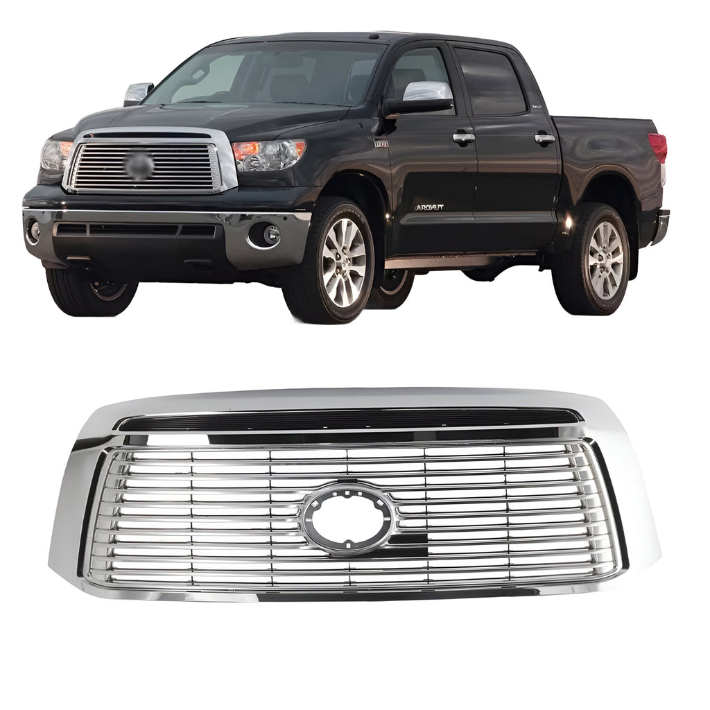 Front Grille Chrome For 2010-2013 Toyota Tundra