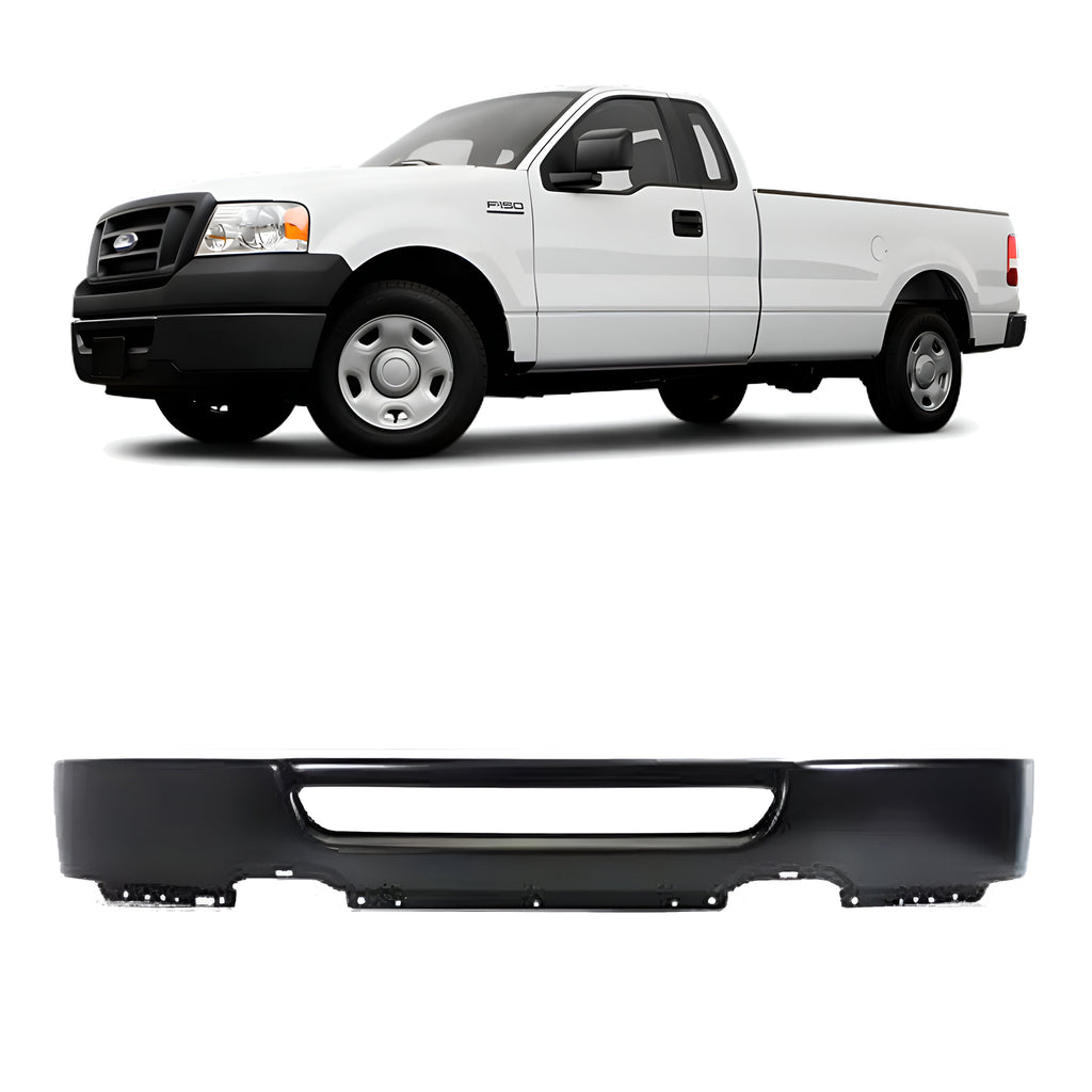 Front Bumper Paintable Steel For 2006-2008 Ford F-150 Truck