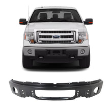 Load image into Gallery viewer, Front Bumper Black Steel For 2009-2014 Ford F-150