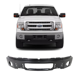 2009–2014 Ford F-150 Front Bumper Black Steel | OEM Fit