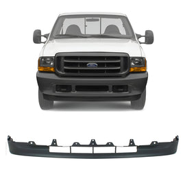 Front Valance Extension Black Plastic For 1999-2004 Ford F-250 Super Duty
