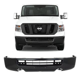 Front Bumper Black Steel 2012-2021 Nissan NV1500 NV2500 NV3500