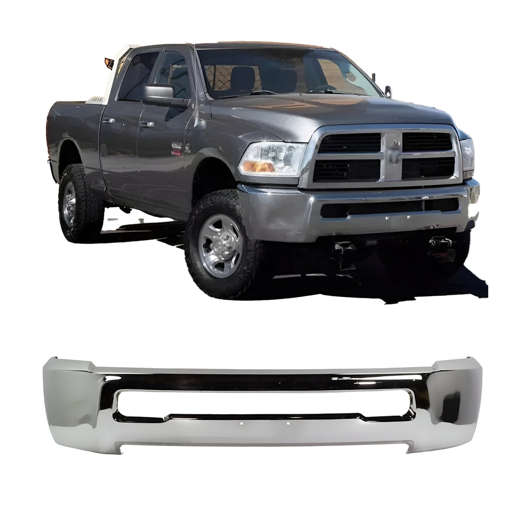 Front Bumper Chrome Steel 2013-2018 Ram 2500 3500