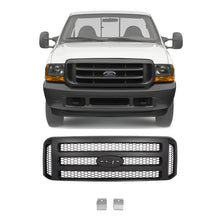 Load image into Gallery viewer, Front Grille Assembly Black Plastic For 1999-2004 Ford F-250 Super Duty