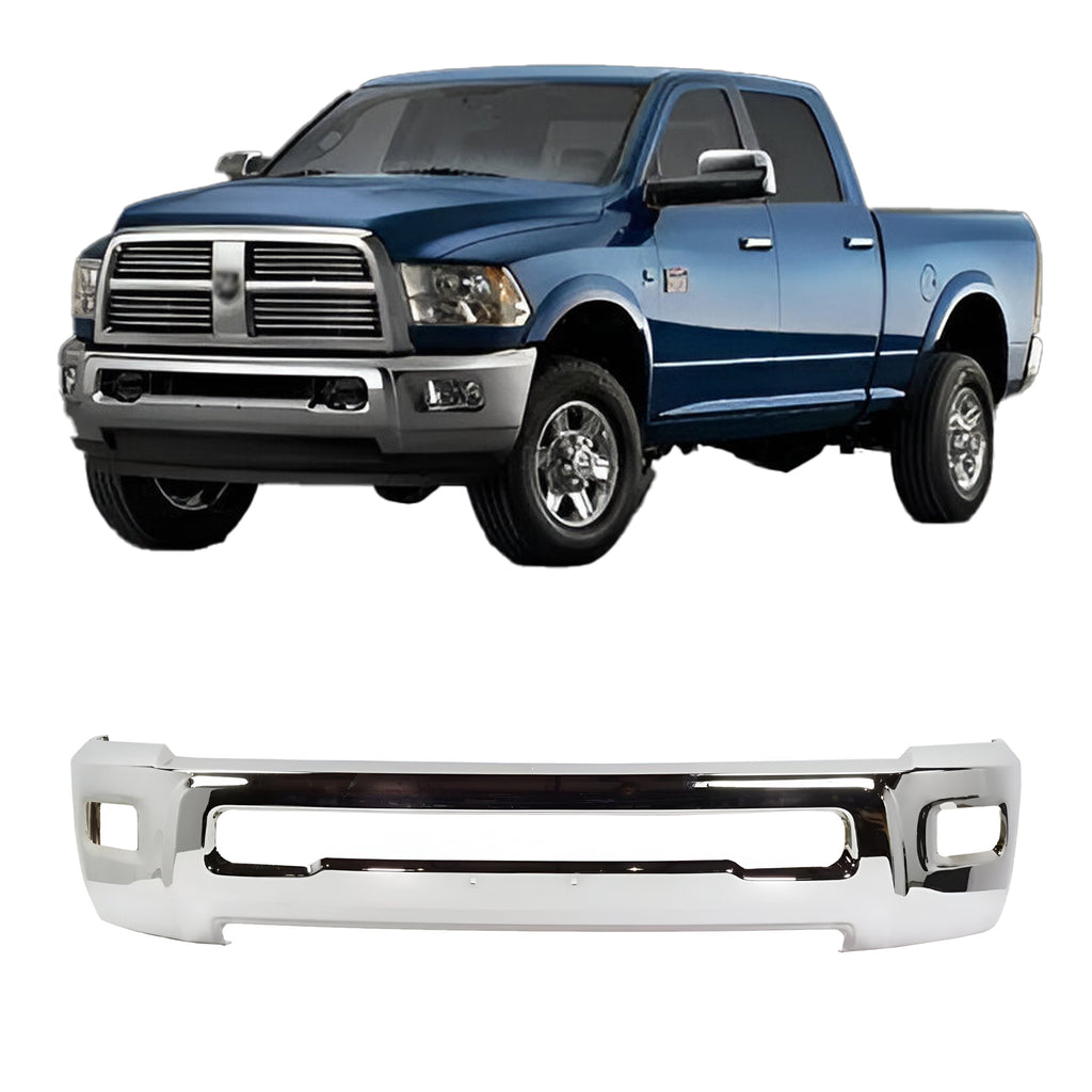 Front Bumper Chrome Steel 2013-2018 Ram 2500 3500