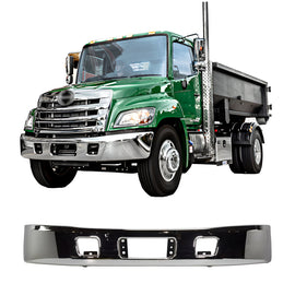 Front Bumper Chrome Steel 2005-2015 Hino 268 338 238