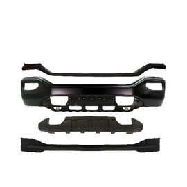2016-2018 GMC Sierra 1500 Front Bumper Primed Steel & Valance Textured Kit | OEM Fit
