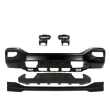 2016-2018 GMC Sierra 1500 Front Bumper Primed Steel & Fog Lights Assembly Kit | OEM Fit