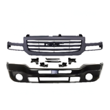 2003-2007 GMC Sierra 1500 2500 HD & 3500 Front Bumper Primed & Grille Assembly Kit | OEM Fit
