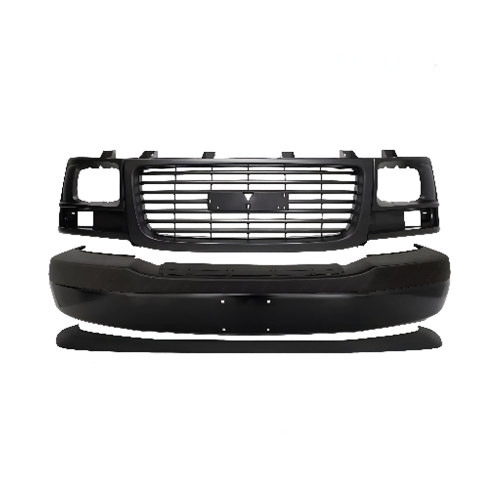 2003-2023 GMC Savana 1500 2500 3500 Front Bumper Paintable & Valance Textured Kit | OEM Fit