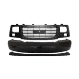 2003-2023 GMC Savana 1500 2500 3500 Front Bumper Paintable & Valance Textured Kit | OEM Fit