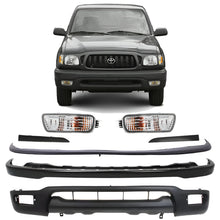 Load image into Gallery viewer, 2001-2004 Toyota Tacoma Front Bumper Primed Steel &amp; Turn Signal Lights Kit | OEM Fit