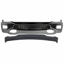 Load image into Gallery viewer, 2019-2024 RAM 1500 Front Bumper Face Bar Chrome &amp; Valance Textured Kit | OEM Fit