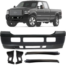 Load image into Gallery viewer, 2005-2007 Ford F-250/F-350 Super Duty Front Bumper Primed Kit with Brackets | OEM Fit