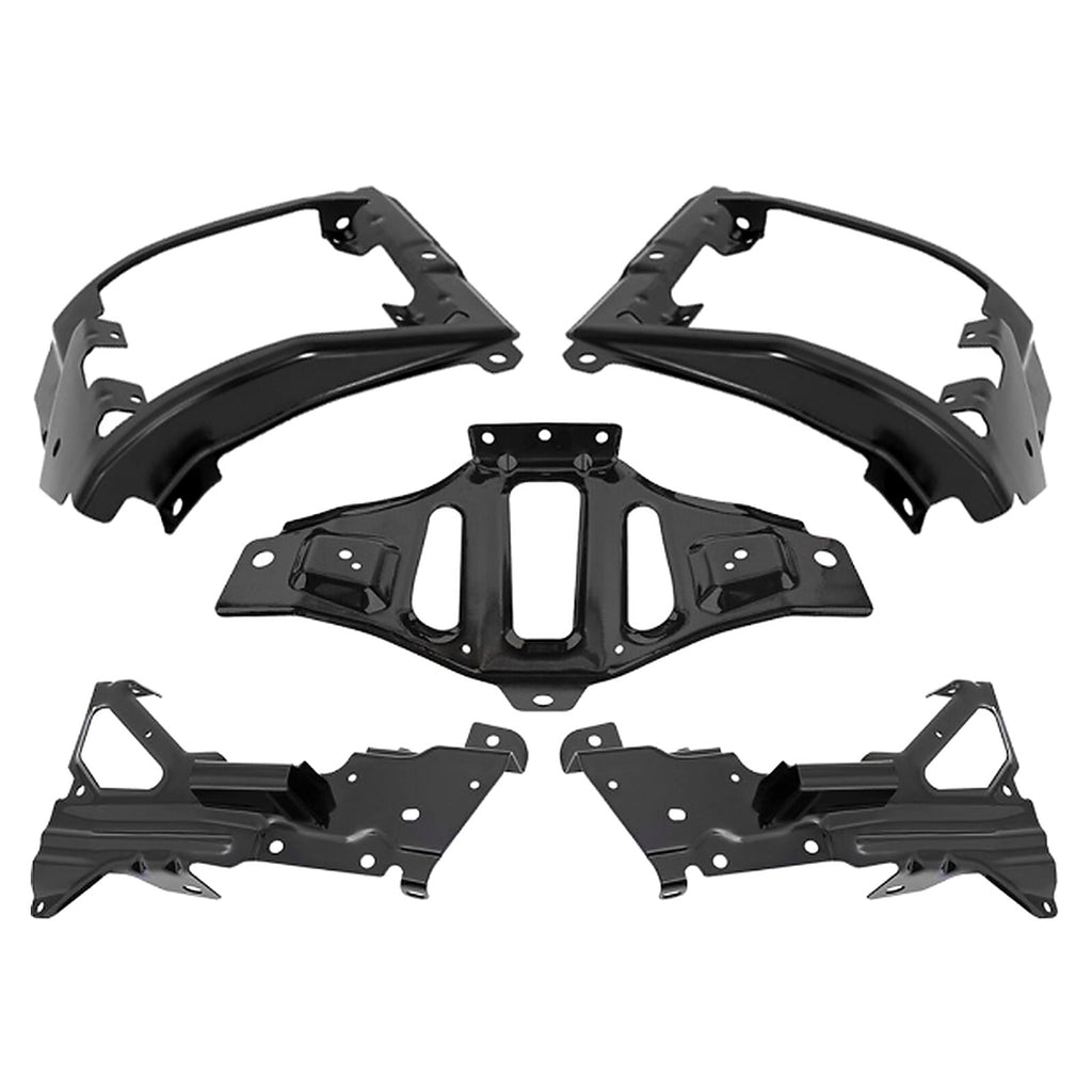 2016-2018 Chevrolet Silverado 1500 Front Bumper Support & Mount Bracket Set | OEM Fit
