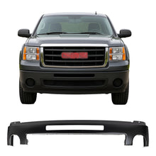 Load image into Gallery viewer, 2007–2013 GMC Sierra 1500 Front Bumper Black Steel | OEM Fit
