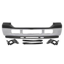 Load image into Gallery viewer, Kit Replacement 2005–2007 Ford F-250/F-350 Super Duty – 7-Piece Kit Front Chrome Bumper &amp; Valance, OEM Fit, Includes Bumper Upper Cover, Bumper Face Bar, Lower Valance &amp; Bumper Brackets (Set of 4)