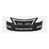 2013-2015 Nissan Altima Front Bumper Cover Primed & Fog Lights Assembly Kit | OEM Fit