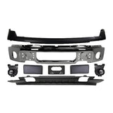 Replacement 8 PCs Kit for 2009–2014 Ford F-150, Front Bumper Chrome Steel & Fog Lights Assembly Kit | OEM Fit