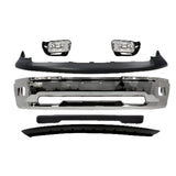 2009-2010 Dodge Ram 1500 & 2011-2012 Ram 1500 Front Bumper Chrome & Fog Lights Kit  | OEM Fit