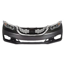 Load image into Gallery viewer, 2013-2015 Honda Civic Front Bumper Cover Fascia Primed &amp; Grille Assembly Kit  | OEM Fit