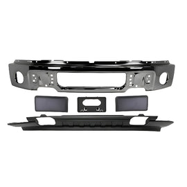 2009-2014 Ford F-150 Front Bumper Paintable Steel & Valance Textured Kit | OEM Fit