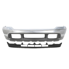 kit Replacement 1999–2004 Ford F-250 Super Duty & F-350 Front Bumper & Valance Kit, Chrome Finish, OEM Fit