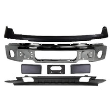 Load image into Gallery viewer, 2009-2014 Ford F-150 Front Bumper Chrome Steel &amp; Bumper Cover Primed Kit | OEM Fit