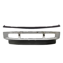 Kit Replacement 2008–2010 Ford F-250 & F-350 Super Duty Front Bumper & Valance Kit, Chrome/Textured Finish, OEM Fit
