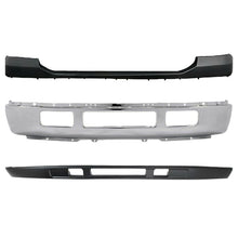 Load image into Gallery viewer, Kit Replacement 2005–2007 Ford F-250/F-350 Super Duty – 3-Piece Kit Front Chrome Bumper &amp; Valance, OEM Fit, Includes Lower Valance, Bumper Chrome &amp; Upper Cover