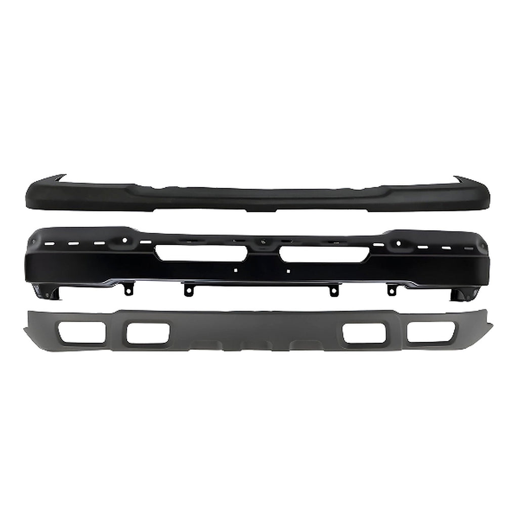 2003-2007 Chevrolet Silverado 1500 Front Bumper Primed & Valance Textured Kit | OEM Fit