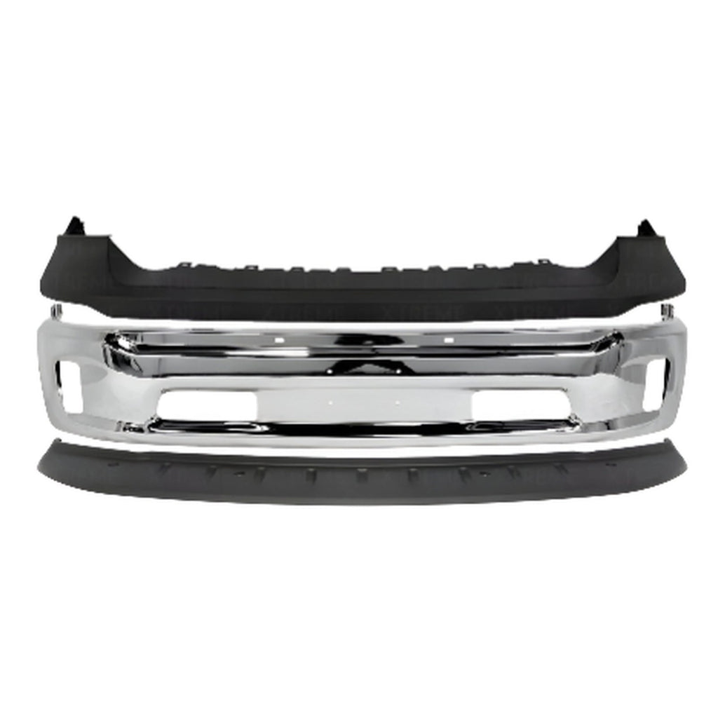 2013-2018 Ram 1500 & 2019-2022 Ram 1500 Classic Front Bumper Chrome & Valance & Bumper Cover Kit | OEM Fit