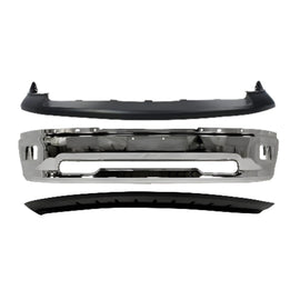 2009-2010 Dodge Ram 1500 & 2011-2012 Ram 1500 Front Bumper Chrome & Bumper Cover Kit | OEM Fit
