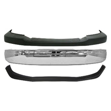 Load image into Gallery viewer, 2003-2023 Chevrolet Express / GMC Savana 1500 2500 3500 4500 Front Bumper Chrome &amp; Valance Kit  | OEM Fit