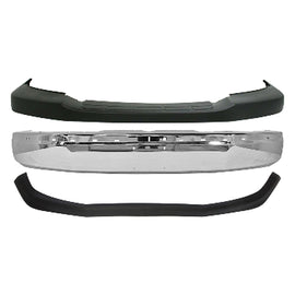 2003-2023 Chevrolet Express / GMC Savana 1500 2500 3500 4500 Front Bumper Chrome & Valance Kit  | OEM Fit