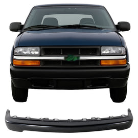 Front Bumper Black Steel 1998–2005 Chevrolet S10 Blazer | OEM Fit