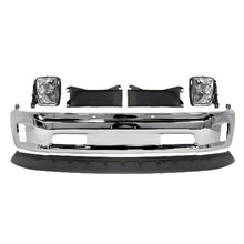 Load image into Gallery viewer, 2013-2018 Ram 1500 &amp; 2019-2022 Ram 1500 Classic Front Bumper Chrome &amp; Valance Textured Kit  | OEM Fit