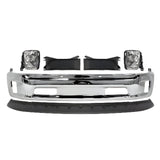 2013-2018 Ram 1500 & 2019-2022 Ram 1500 Classic Front Bumper Chrome & Valance Textured Kit  | OEM Fit