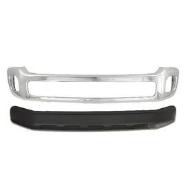 2011-2016 Ford F-250 Super Duty and 350 Front Bumper Chrome & Valance Textured Kit  | OEM Fit