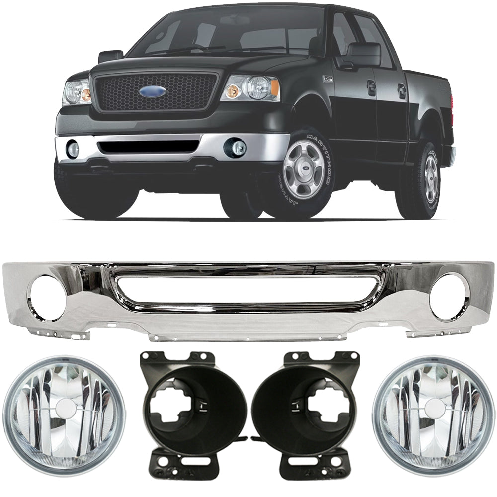 2006-2008 Ford F-150 / Lincoln Mark LT Front Bumper Face Bar | OEM Fit
