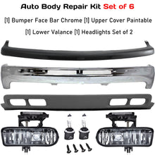 Load image into Gallery viewer, 2000-2006 Chevy Suburban Tahoe Front Chrome Bumper Kit | OEM Fit