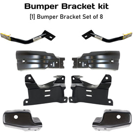 2007-2010 Chevrolet Silverado 2500HD 3500HD Front Bumper Brackets Kit | OEM Fit