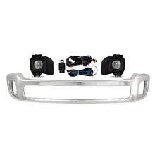 Load image into Gallery viewer, 2011-2016 Ford F-250 Super Duty and 350 Front Bumper Chrome &amp; Fog Lights Kit | OEM Fit