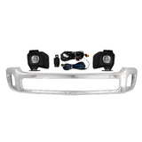 2011-2016 Ford F-250 Super Duty and 350 Front Bumper Chrome & Fog Lights Kit | OEM Fit